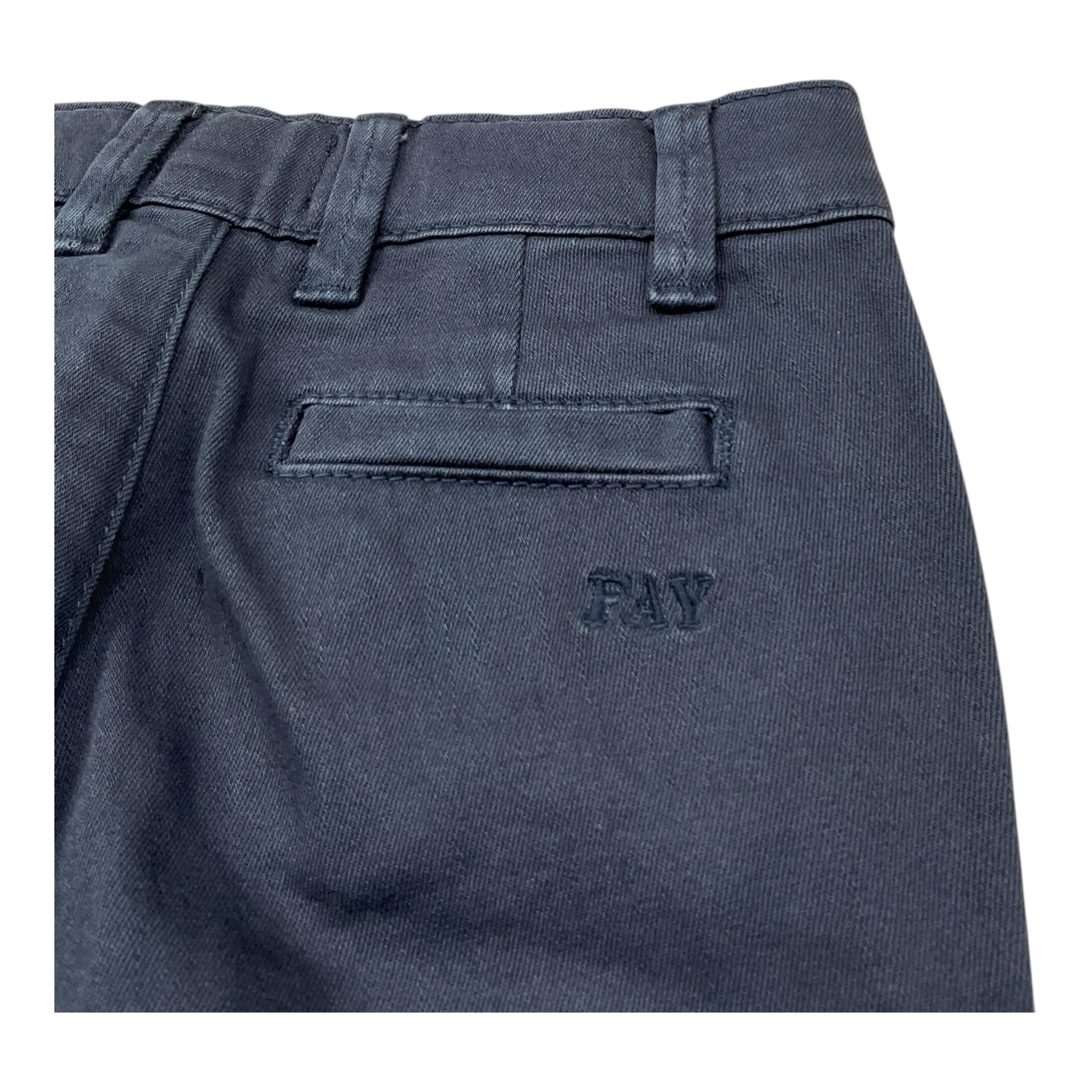 Fay Pantalone Tinta Unita con Tasche Americane per Neonato FV6P50 BLU FAY 