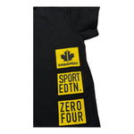 Dsquared2 T-Shirt Girocollo Tinta Unita con Stampa per Neonato DQ0281 NERO DSQUARED2 