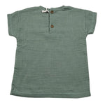 Babyvip T-Shirt Girocollo Tinta Unita per Neonato T7737 VERDE BABYVIP 