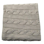 Le Coconne Coperta Tinta Unita con Ricami per Neonato LCN2584 BEIGE LE COCONNE 