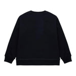 Dsquared2 Felpa Girocollo Tinta Unita con Stampa per Bambino DQ2739X NERO DSQUARED2 