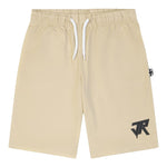 John Richmond Completo 2 Pezzi T-Shirt-Bermuda Tinta Unita per Bambino RBP25134CJXX BEIGE JOHN RICHMOND 