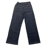 jeans tinta unita con girovita regolabile PP3978 BLU PAOLO PECORA 