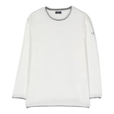 IL GUFO shirt tinta unita con profili in contrasto Bianco per Bambino COATA025M0011 BIANCO IL GUFO 