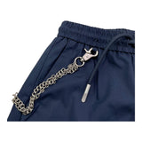 Antony Morato Bermuda Tinta Unita con Elastico In Vita per Bambino MKSH00092 BLU ANTONY MORATO 