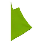 Janice Top Tinta Unita con Zip Retro per Bambina JN508R VERDE JANICE 