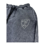 John Richmond Pantalone Tuta Tinta Unita per Bambino RBP26154PA NERO JOHN RICHMOND 