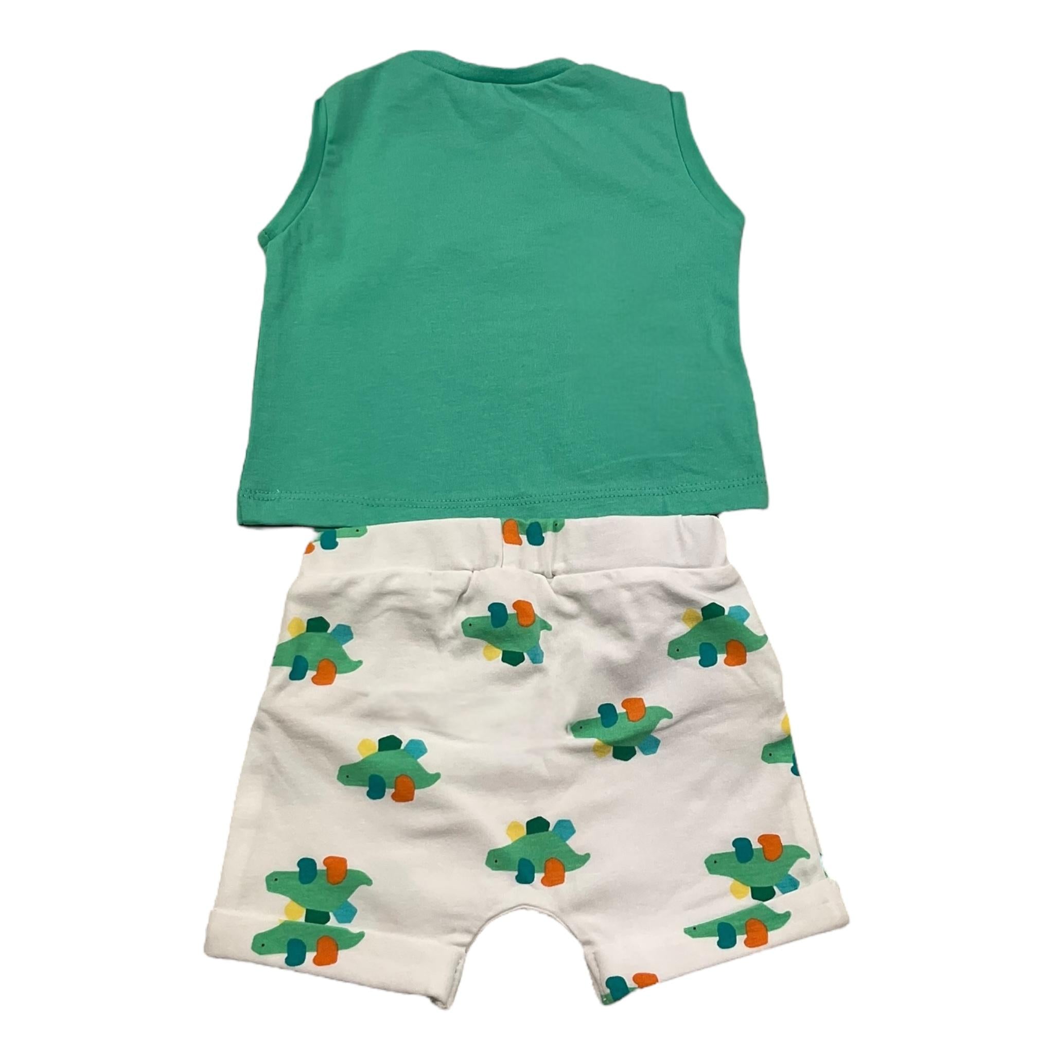 Mayoral Completo 2 Pezzi Canotte-Bermuda per Neonato 1625 VERDE MAYORAL 