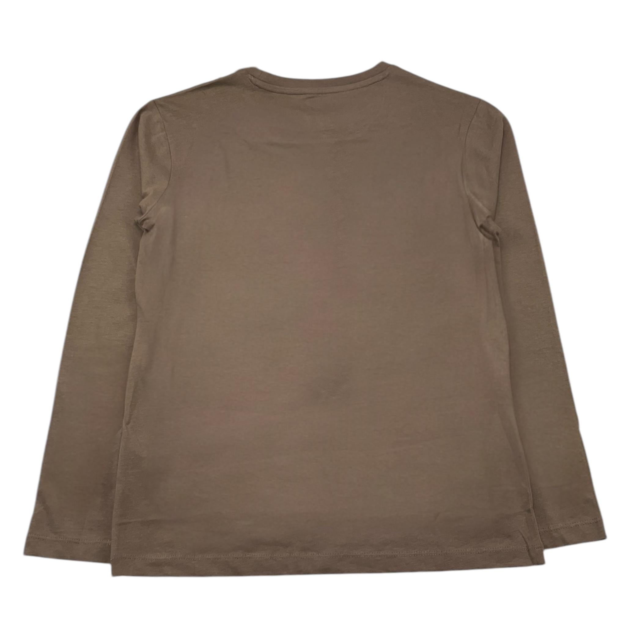 DAN JOHN shirt girocollo tinta unita con stampa Tortora per Bambino TSD5306J TORTORA DAN JOHN 