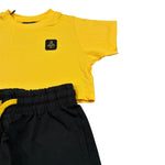 Refrigiwear Completo 2 Pezzi Bicolore T-Shirt-Shorts per Bambina RG1470W25XX GIALLO/NERO REFRIGIWEAR 