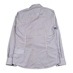 Paolo Pecora Camicia Manica Lunga Fantasia A Righe per Bambino PP4221 AZZURRO PAOLO PECORA 