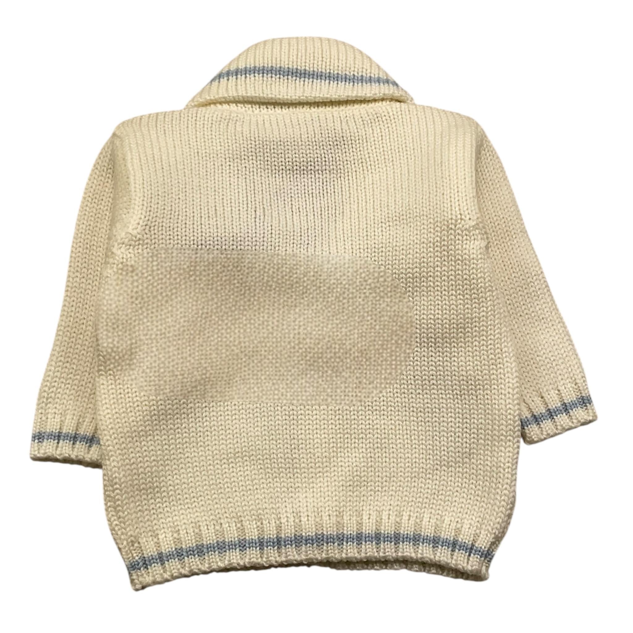 LA STUPENDERIA cardigan modello giacca tinta unita Panna per Neonato WCGH21 PANNA LA STUPENDERIA 