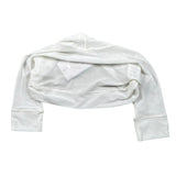 Isabel & Martinez Coprispalle Tinta Unita con Trasparenze per Neonata IM24F195 BIANCO ISABEL & MARTINEZ 