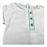 Calamaro Completo 2 Pezzi T-Shirt-Culotte per Neonato 11121 BIANCO CALAMARO 