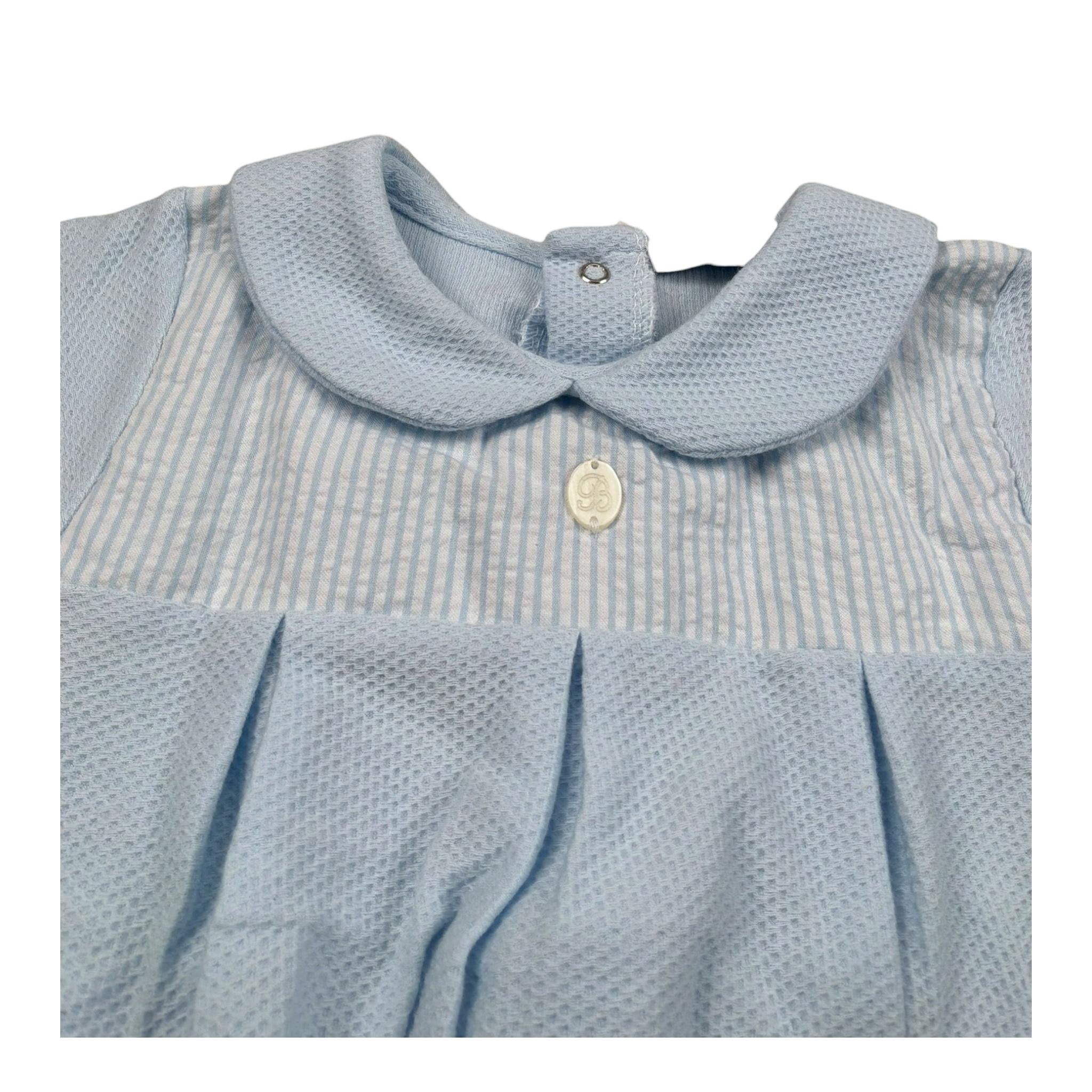 Babidu Pagliaccetto Tinta Unita per Neonato 31340O AZZURRO BABIDU 