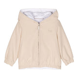 Il Gufo Giubbino Tinta Unita con Cappuccio per Neonato P25GR2240N0108 BEIGE IL GUFO 