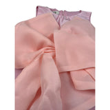 A' La Page Pagliaccetto Tinta Unita con Fiocco per Bambina AL21J ROSA A' LA PAGE 