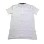 Bikkembergs Polo Mezza Manica Tinta Unita con Logo per Bambino BK2234 BIANCO BiKKEMBERGS 