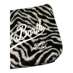 SAINT BARTH borsello fantasia zebrata Bianco/nero per Bambina FELT BIANCO/NERO SAINT BARTH 