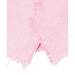 John Richmond Gonna In Denim tinta unita Rosa per Bambina RGP25161GOX ROSA JOHN RICHMOND 