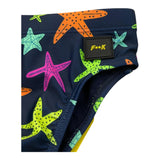 F**K Costume Mutandina Tinta Unita Stampa Fantasia per Neonato FJ25N04SA20X16 BLU F**K 