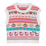 PHILOSOPHY maglia smanicata tinta unita cn ricami in contrasto Bianco per Bambina PFMA007 BIANCO PHILOSOPHY 