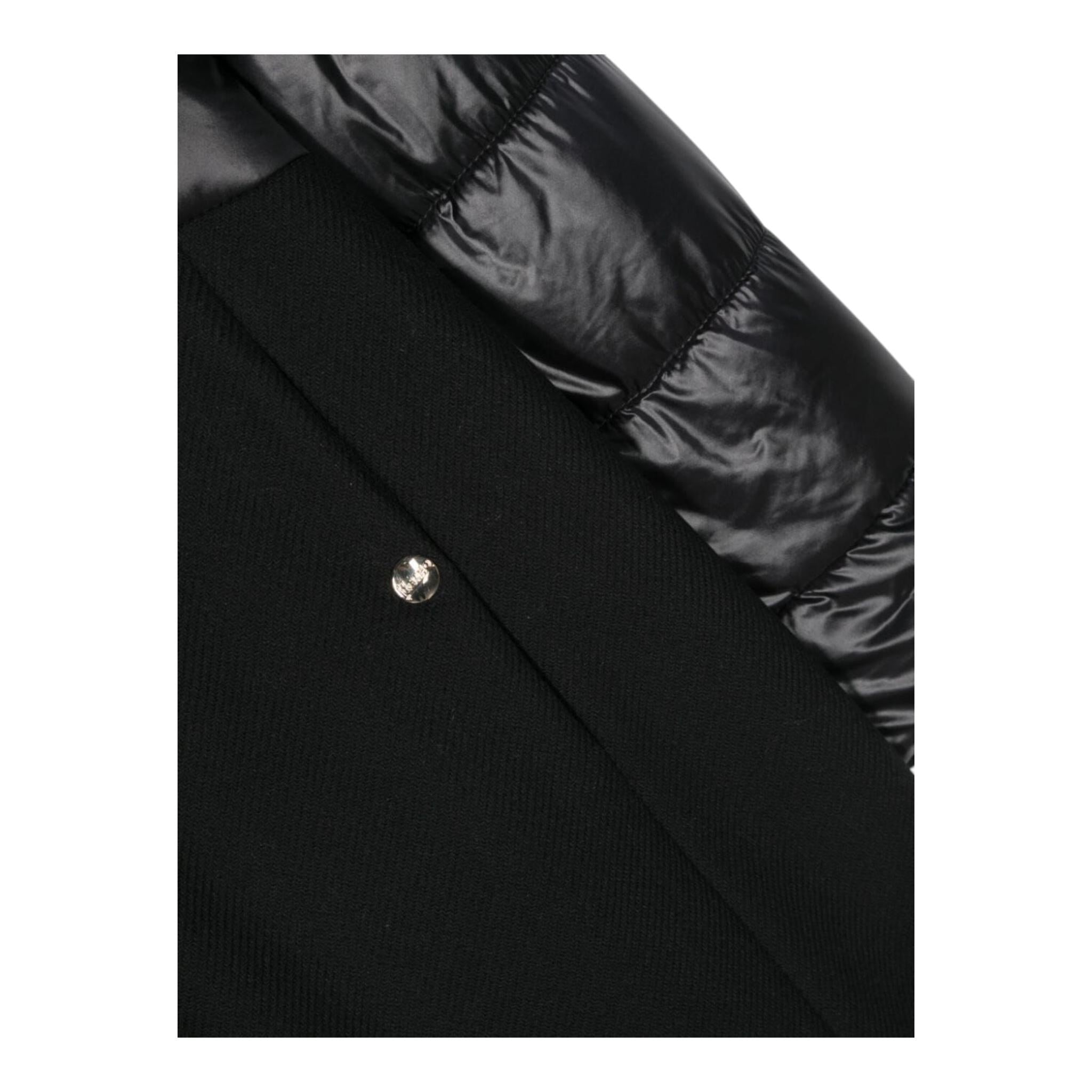 HERNO giubbino tinta unita con cappuccio Nero per Bambina GI000085G NERO HERNO 