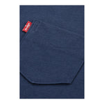 Levi'S T-Shirt Girocollo tinta unita con Stampa Blu per Bambino 9EM359X BLU LEVI'S 