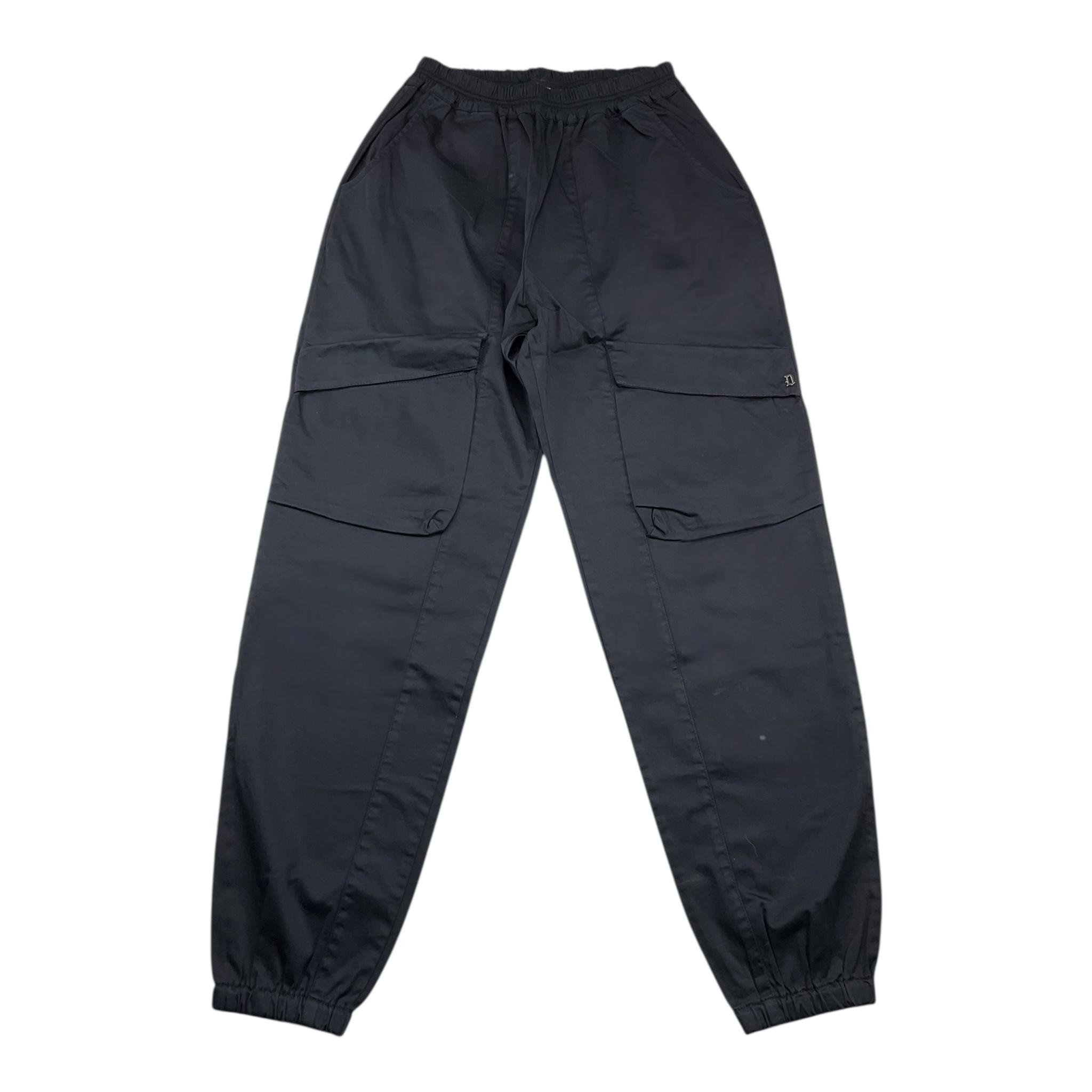 DONDUP pantalone tinta unita con elastico in vita Blu per Bambino DMPA001 BLU DONDUP 