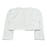 Please Coprispalle Tinta Unita per Bambina LG02042G73 BIANCO PLEASE 