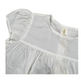 Zhoe & Tobiah Camicia Mezza Manica Tinta Unita per Neonata RTT11BN PANNA ZHOE & TOBIAH 