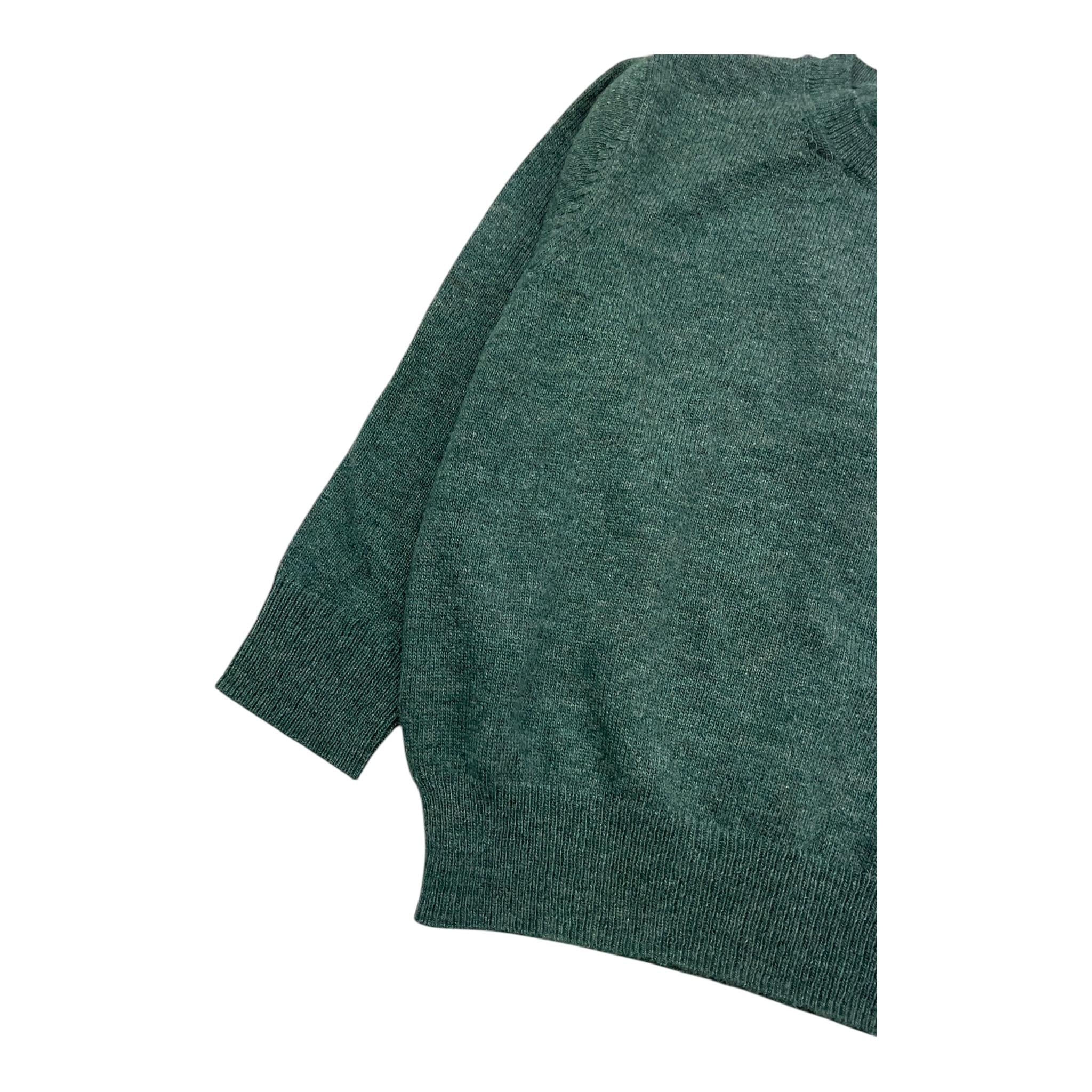 IL GUFO magli girocollo tinta unita Verde per Bambino A24MA090EM220J VERDE IL GUFO 