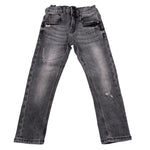 Diesel Jeans Tinta Unita con Girovita Regolabile per Bambino 1231PD00053 NERO DIESEL 