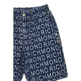 John Richmond Bermuda In Denim tinta unita con Elastico In Vita Blu per Bambino RBP25081BEXX BLU JOHN RICHMOND 