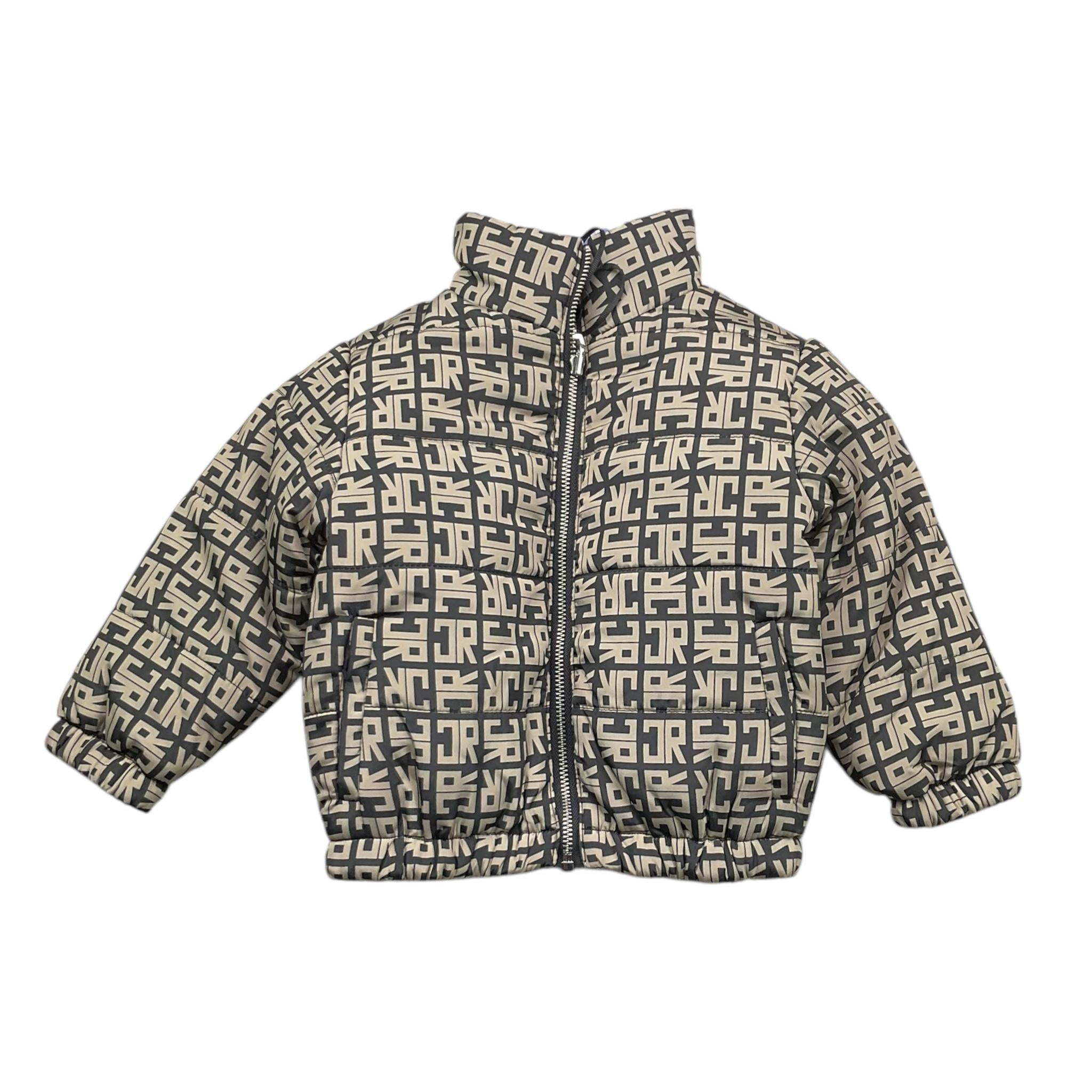 JOHN RICHMOND giubbino reversibile logato con zip Bianco/nero per Neonato RIA25046PI BIANCO/NERO JOHN RICHMOND 