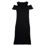 Liu Jo Abito Mezza Manica con Scollo Sulle Spalle per Bambina GA4077 NERO LIU JO 