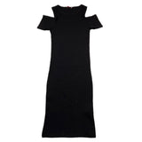 Liu Jo Abito Mezza Manica con Scollo Sulle Spalle per Bambina GA4077 NERO LIU JO 