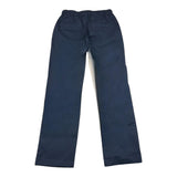 Over-D Pantalone Tinta Unita con Elastico In Vita Blu per Bambino