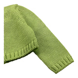 Gughelino Coprispalle Tinta Unita con Bottone per Neonata 932 VERDE GUGHELINO 