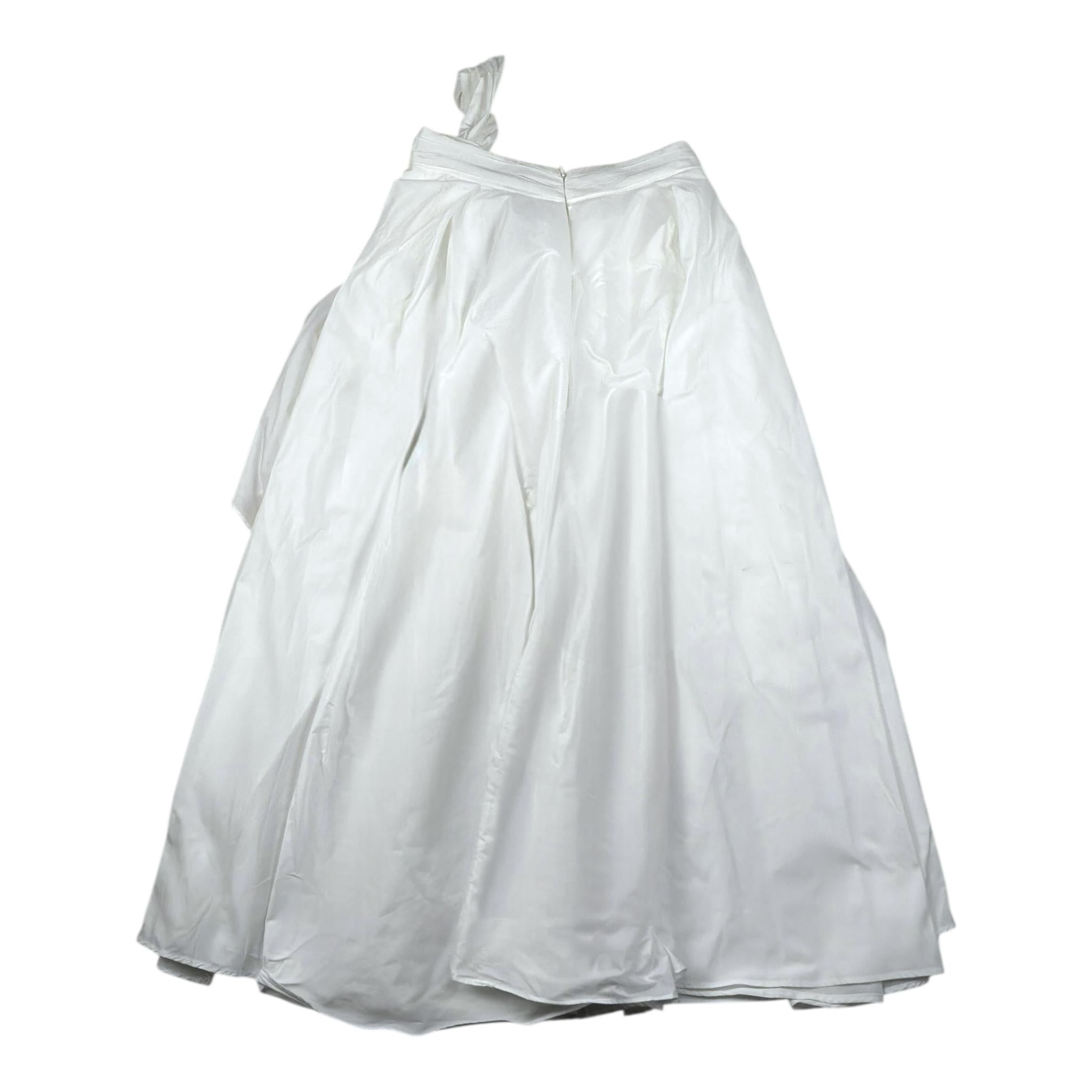 Fun & Fun Completo 2 Pezzi Top-Gonna Tinta Unita per Bambina FNCJSK00984 BIANCO FUN & FUN 