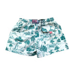 Saint Barth Costume Modello Boxer Tinta Unita con Stampa per Bambino COUNTRYU BEIGE SAINT BARTH 