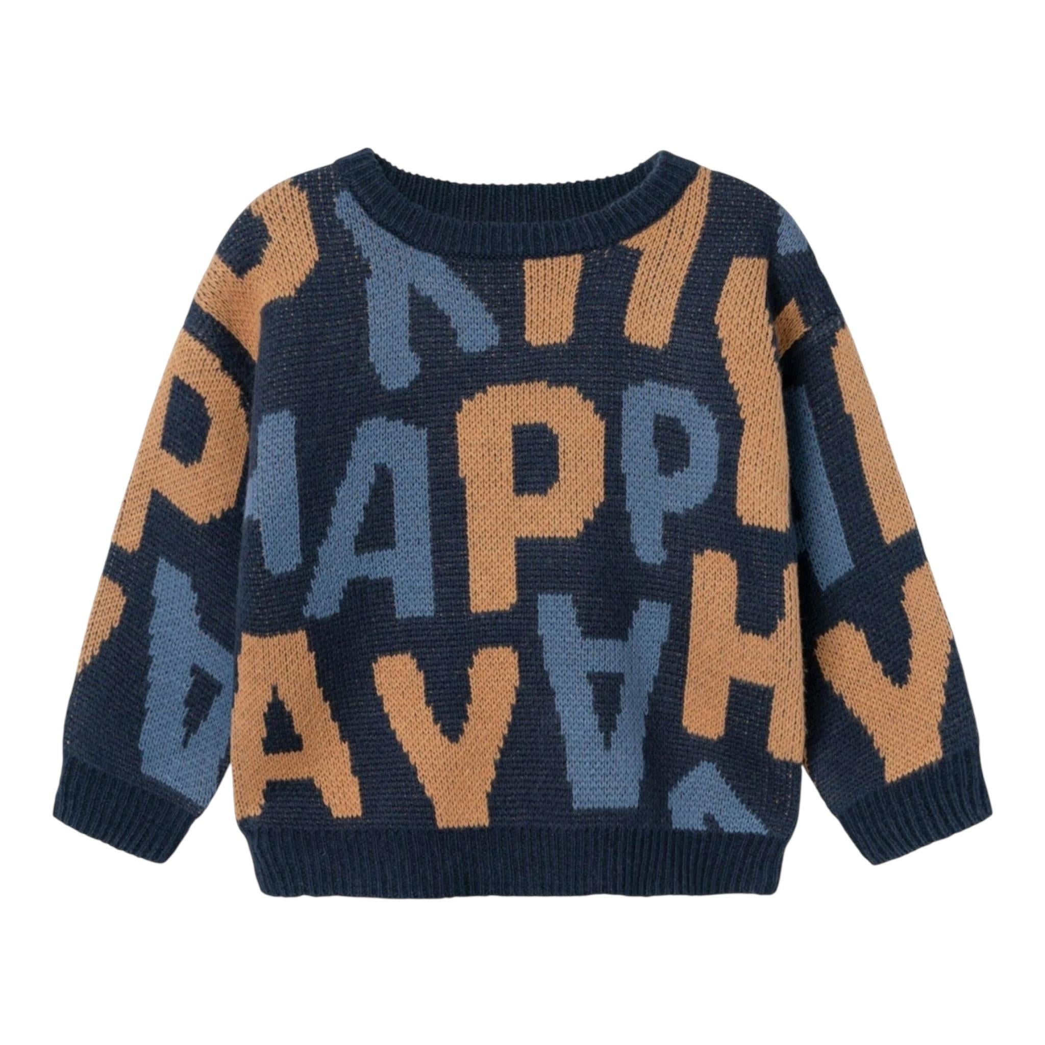 NAME.IT maglia girocollo stampa fantasia Blu per Neonato 13233156 BLU NAME.IT 