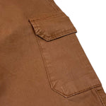 MANILA GRACE pantalone tinta unita modello cargo Marrone per Bambina MG2375 MARRONE MANILA GRACE 