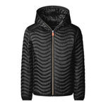 Save The Duck Giubbino Tinta Unita con Zip E Cappuccio per Bambino J32197G BLU SAVE THE DUCK 