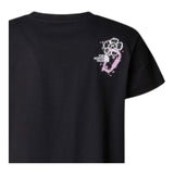 The North Face T-Shirt Girocollo Tinta Unita con Stampa per Bambina NF0A8AXFJK31XS NERO THE NORTH FACE 
