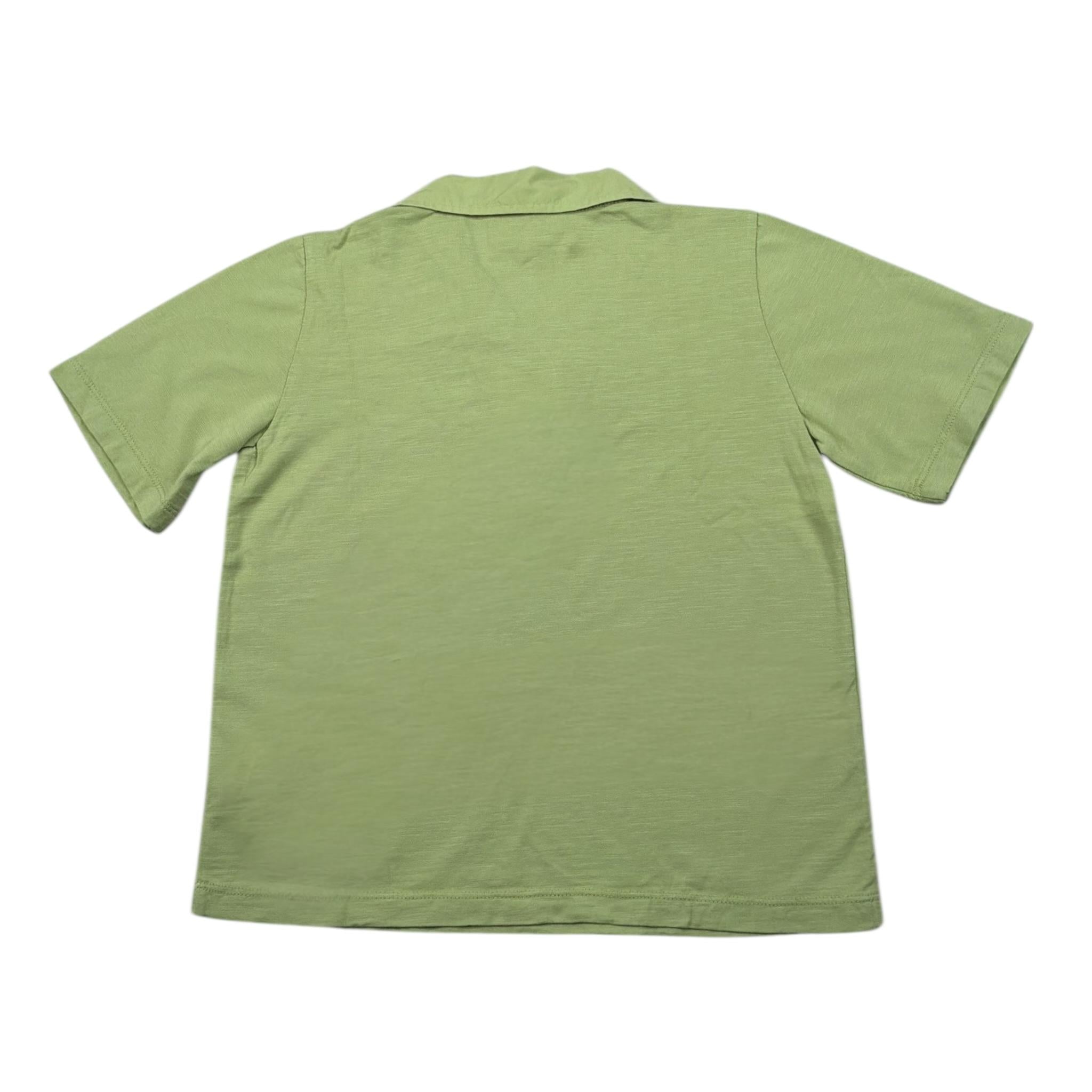 Zhoe & Tobiah Polo Mezza Manica Tinta Unita per Bambino BSE18MJ VERDE ZHOE & TOBIAH 