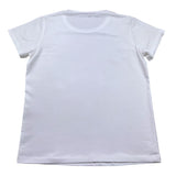 Liu Jo T-Shirt Girocollo Tinta Unita con Paillettes per Bambina GA5018XX BIANCO LIU JO 