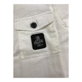 Refrigiwear Camicia Tinta Unita con Collo Coreano per Bambino RW237 BIANCO REFRIGIWEAR 