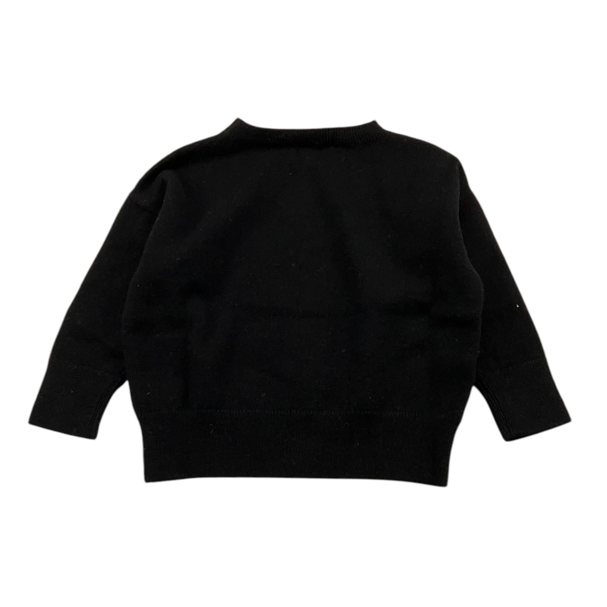 JURTA maglia girocollo tinta unita  Nero per Bambino WG407 NERO JURTA 