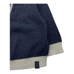 FAY cardigan tinta unita con profili in contrasto Blu per Neonato FT9000 BLU FAY 